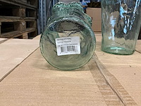 Partij vaas vila d21/h35cm groen transparant (84x) - afbeelding 4 van  5