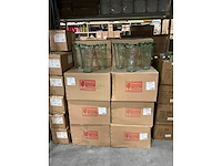 Partij vaas vila d21/h35cm groen transparant (90x) - afbeelding 2 van  6