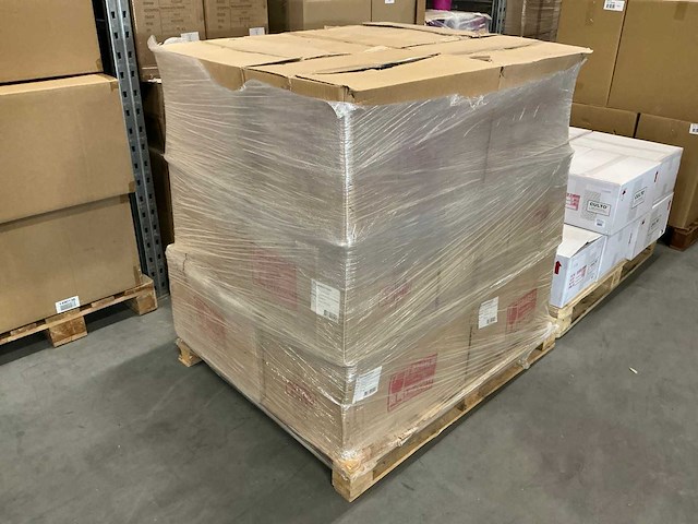 Partij vaas vila d21/h35cm groen transparant (90x) - afbeelding 4 van  5