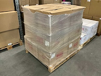 Partij vaas vila d21/h35cm groen transparant (90x) - afbeelding 4 van  5