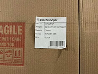 Partij vaas vila d21/h35cm groen transparant (90x) - afbeelding 5 van  5