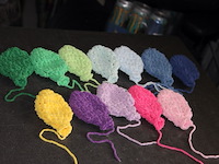 Partij van 100 handgemaakte onafgewerkte herbruikbare waterballonnen - afbeelding 2 van  3