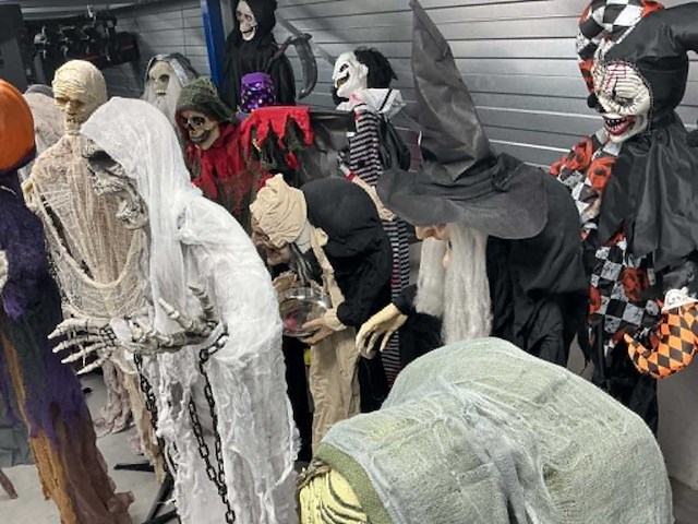 Partij van 22x halloween animatronic poppen - afbeelding 8 van  10