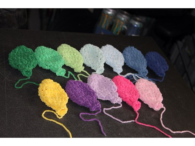 Partij van 50 handgemaakte onafgewerkte herbruikbare waterballonnen - afbeelding 2 van  3