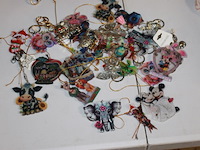 Partij van ruim 35 stuks kerstboomhanger in ds c - afbeelding 1 van  7