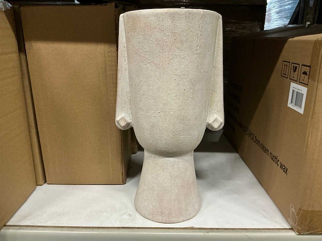 Partij vase aya l19xb14xh33,5cm ceramic (24x) - afbeelding 1 van  4