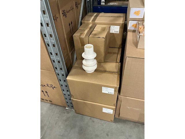 Partij vase fay d13,5xh25cm ceramic (47x) - afbeelding 2 van  3