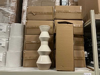 Partij vase jet d17xh48,5cm ceramic (18x) - afbeelding 1 van  6