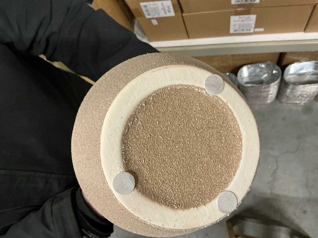 Partij vase jet d17xh48,5cm ceramic (18x) - afbeelding 4 van  6