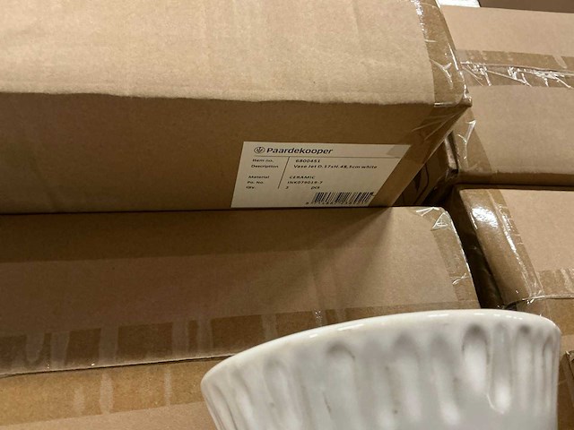 Partij vase jet d17xh48,5cm ceramic (18x) - afbeelding 6 van  6