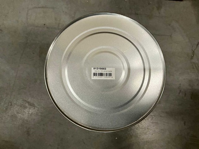 Partij vase zinc 13ltr without handle (156x) - afbeelding 1 van  1