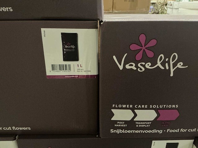 Partij vaselife powder sachets 1l (8300x) - afbeelding 3 van  3