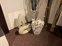Partij vazen en decomateriaal - afbeelding 2 van  3