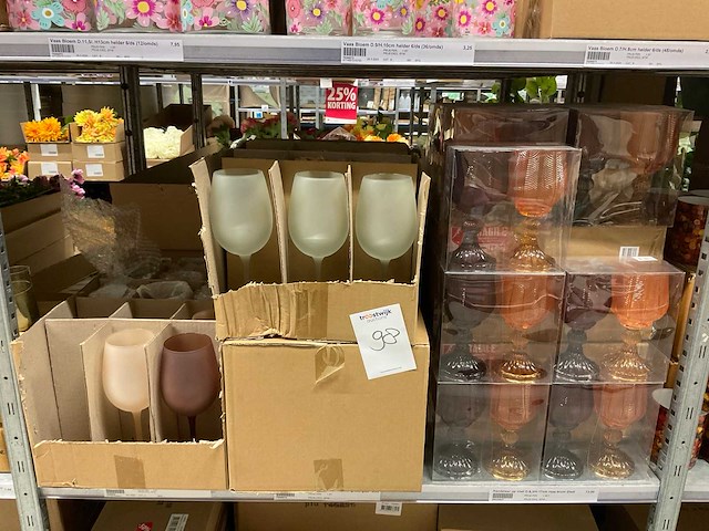 Partij vazen en waxinelichthouders - afbeelding 15 van  40