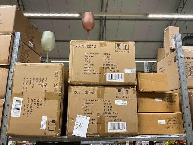 Partij vazen en waxinelichthouders - afbeelding 17 van  40