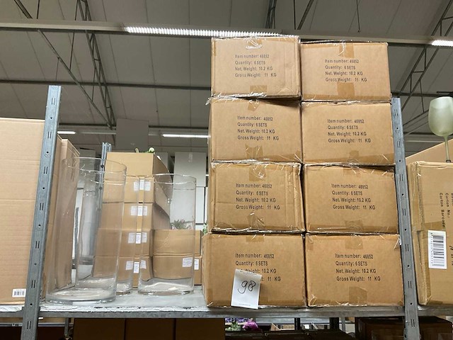 Partij vazen en waxinelichthouders - afbeelding 21 van  40