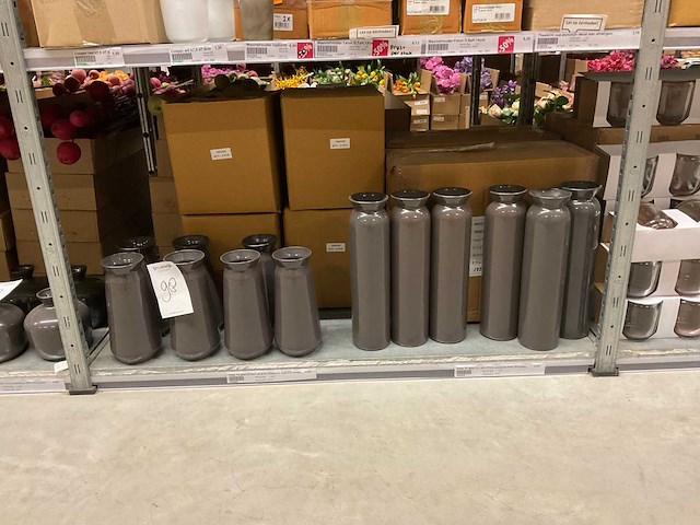 Partij vazen en waxinelichthouders - afbeelding 27 van  40