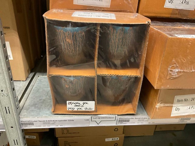 Partij vazen en waxinelichthouders - afbeelding 31 van  40