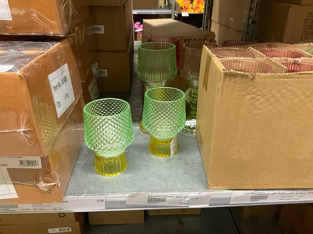 Partij vazen en waxinelichthouders - afbeelding 32 van  40