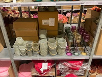 Partij vazen en waxinelichthouders - afbeelding 3 van  12