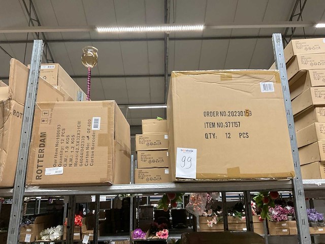 Partij vazen en waxinelichthouders - afbeelding 12 van  12