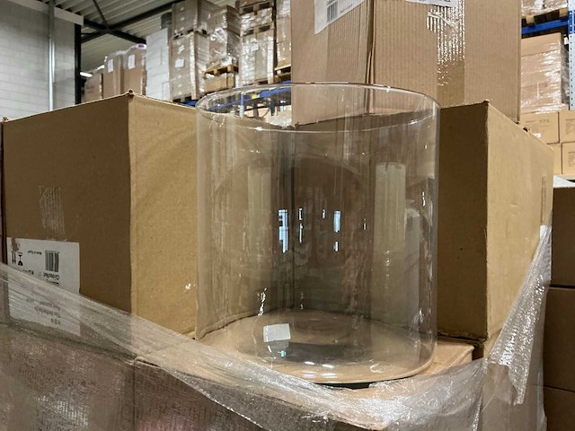 Partij vazen h25xd25cm clear (96x) - afbeelding 1 van  4