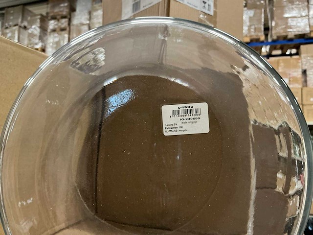 Partij vazen h25xd25cm clear (96x) - afbeelding 2 van  4