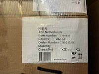 Partij vazen h25xd25cm clear (96x) - afbeelding 4 van  4