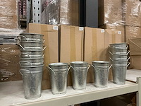 Partij vazen met handgreep h19,5xd14,5cm (60x) - afbeelding 1 van  3