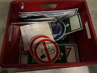 Partij veiligheids- en waarschuwingsborden - afbeelding 3 van  4