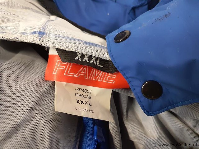 Partij veiligheidsbenodigdheden o.a. bouwhelmen, veiligheidsbrillen & flame overall - maat xxxl - afbeelding 5 van  6