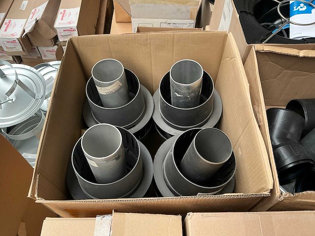 Partij ventilatiecomponenten en luchtkanalen - afbeelding 2 van  6