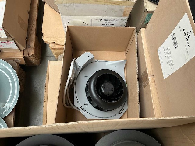 Partij ventilatiecomponenten en luchtkanalen - afbeelding 6 van  6