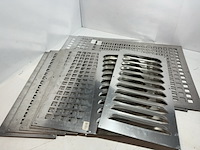Partij ventilatieplaten en schoepenroosters, gavo en nedco, 14 stuks - afbeelding 2 van  4