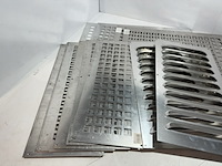 Partij ventilatieplaten en schoepenroosters, gavo en nedco, 14 stuks - afbeelding 3 van  4