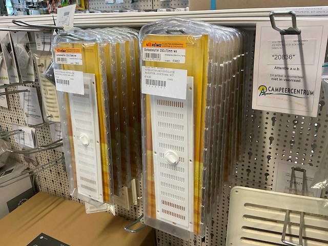 Partij ventilatieroosters, dakluikhorren en dakluik toebehoren - afbeelding 21 van  30