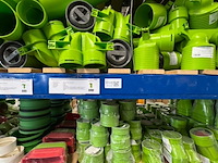 Partij verbindingsstukken en onderdelen luchtkanalen, air excellent, groen - afbeelding 3 van  14