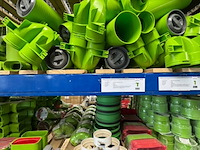 Partij verbindingsstukken en onderdelen luchtkanalen, air excellent, groen - afbeelding 4 van  14