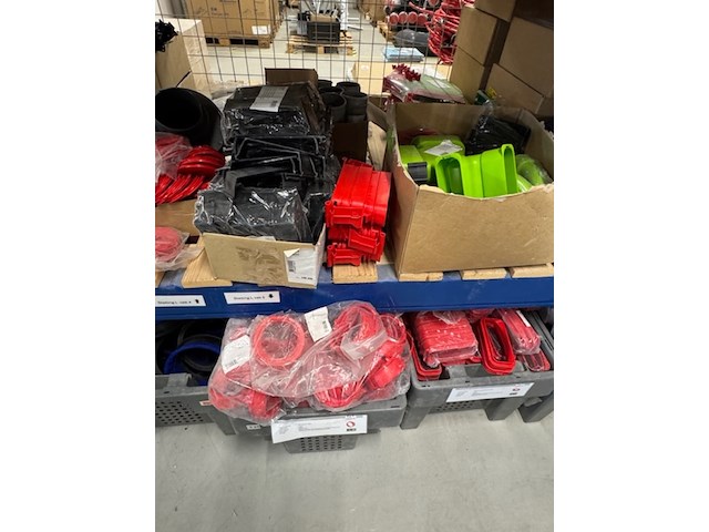 Partij verbindingsstukken en onderdelen luchtkanalen, air excellent, groen - afbeelding 8 van  14