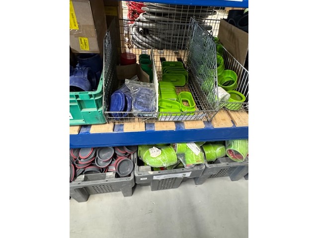 Partij verbindingsstukken en onderdelen luchtkanalen, air excellent, groen - afbeelding 10 van  14