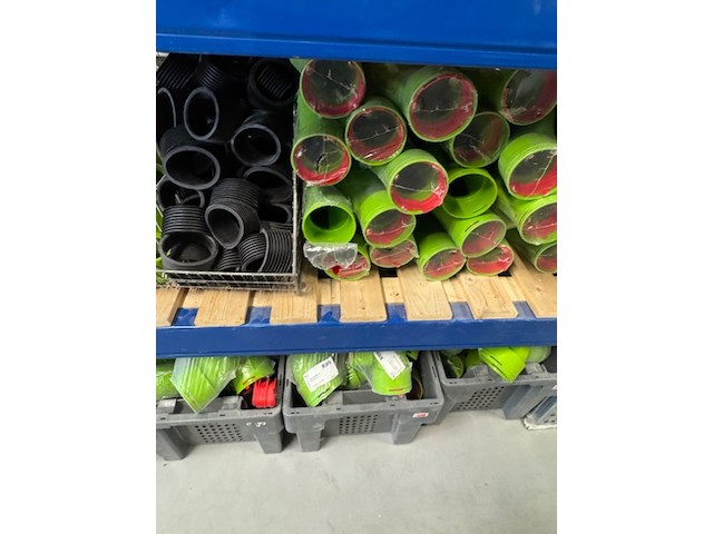 Partij verbindingsstukken en onderdelen luchtkanalen, air excellent, groen - afbeelding 12 van  14