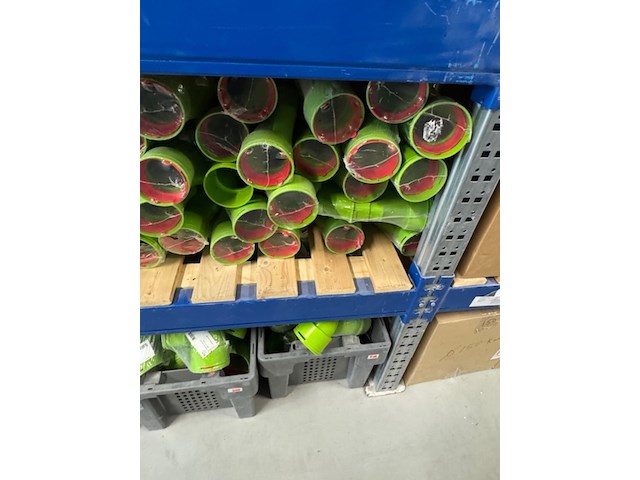 Partij verbindingsstukken en onderdelen luchtkanalen, air excellent, groen - afbeelding 13 van  14