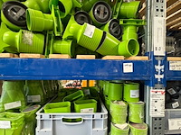 Partij verbindingsstukken en onderdelen luchtkanalen, air excellent, groen - afbeelding 14 van  14