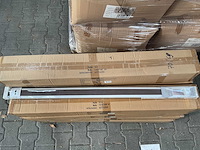 Partij verduistering - plissé gordijn - 100x140 cm - grijs (54x) - afbeelding 1 van  4