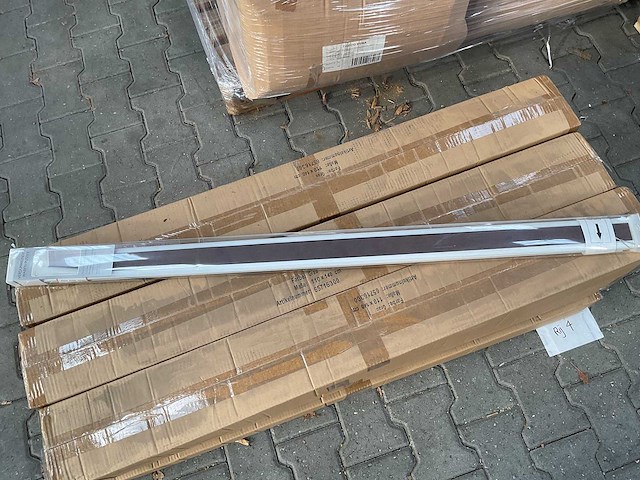 Partij verduistering - plissé gordijn - 110x140 cm - grijs (54x) - afbeelding 3 van  4