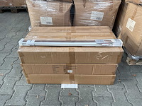 Partij verduistering - plissé gordijn - 70x140 cm - grijs (54x) - afbeelding 2 van  4