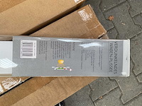 Partij verduistering - plissé gordijn - 70x140 cm - grijs (54x) - afbeelding 4 van  4