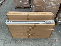 Partij verduistering - plissé gordijn - 90x140 cm - grijs (54x) - afbeelding 3 van  4