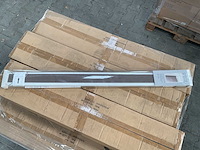 Partij verduistering - plissé gordijn - 90x220 cm - grijs (90x) - afbeelding 1 van  4