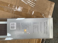 Partij verduistering - plissé gordijn - 90x220 cm - grijs (90x) - afbeelding 3 van  4